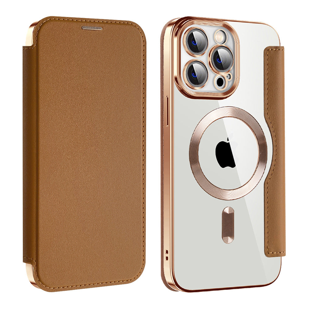 Suitable for iPhone 16 wireless charging phone case Apple 14 protective case plug-in card 13 Pro