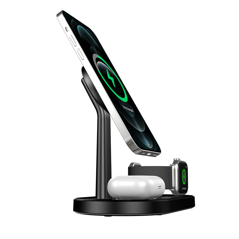 Magsafe 3 In 1 Wireless Charger For Apple iPhone 12 Mobile Phone Wireless Charging Magnetic Suction Wireless Charger
