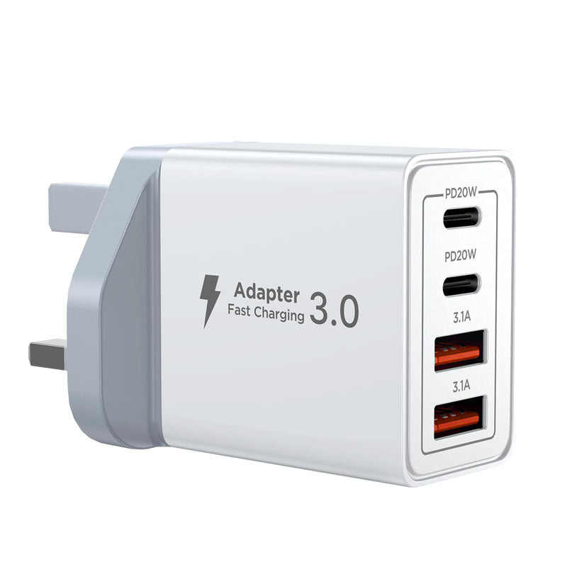 Chargeur secteur rapide multiport PD USB pour iPhone 17 et 16