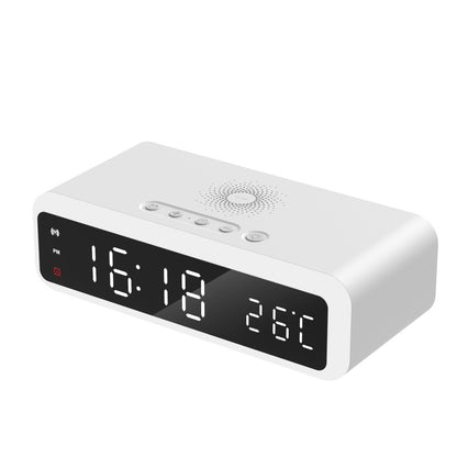 Réveil thermomètre avec chargeur sans fil 15 W et veilleuse