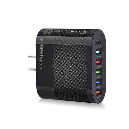 Chargeur secteur 6 ports : 5 USB et 1 USB-C