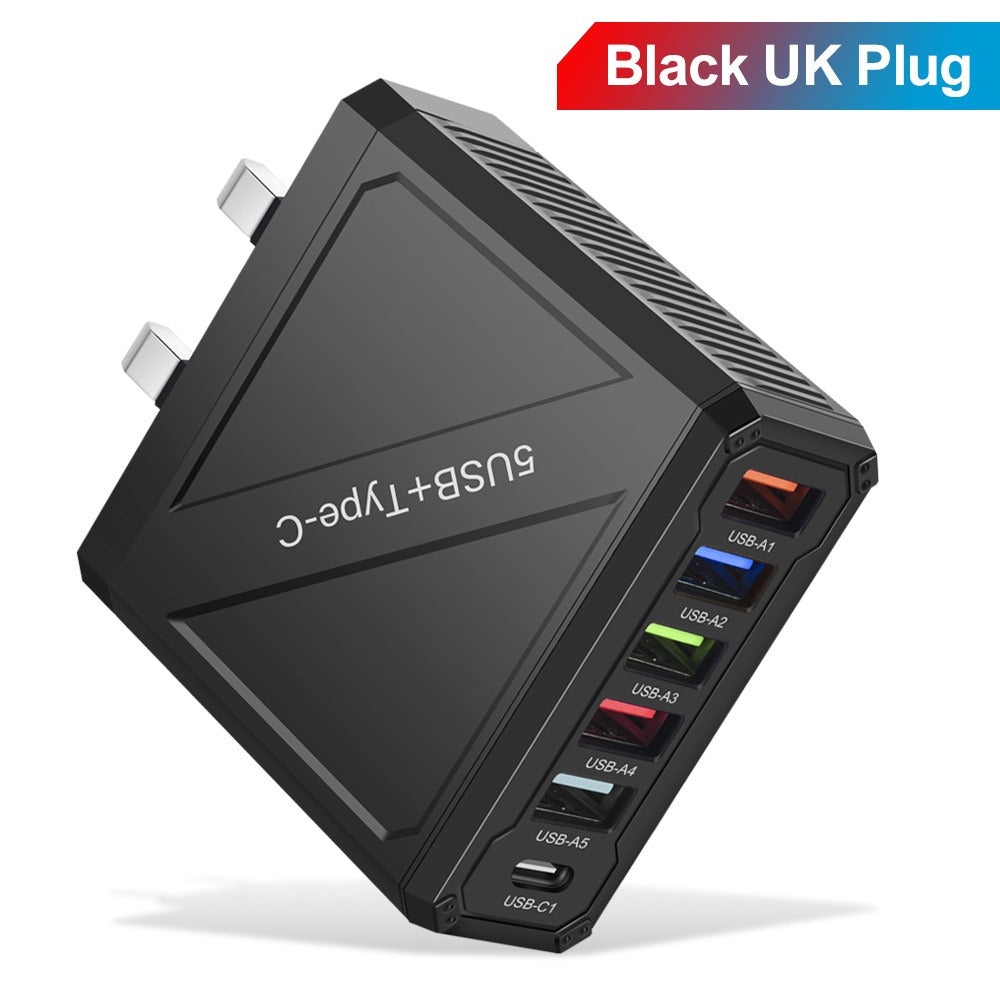 5USB Charger mobile phone charger charging head